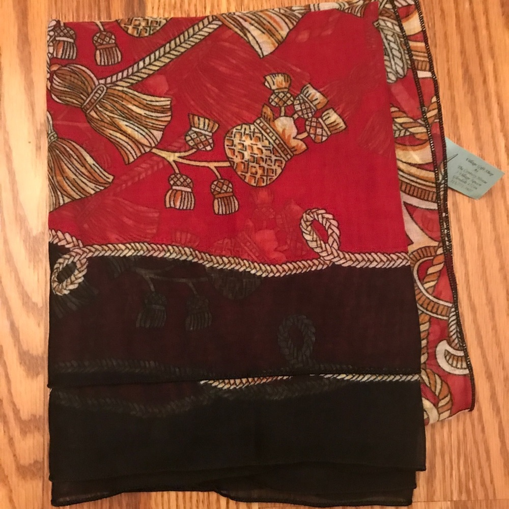 Rope & Tassel Scarf
